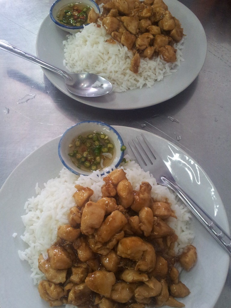 Almoço em Bangkok