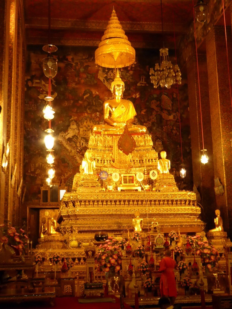 Buda no templo Usobot, Wat Pho, Bangkok
