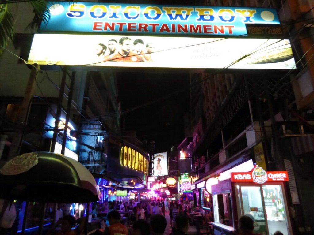 Soi Cowboy, o Red Light District de Bangkok