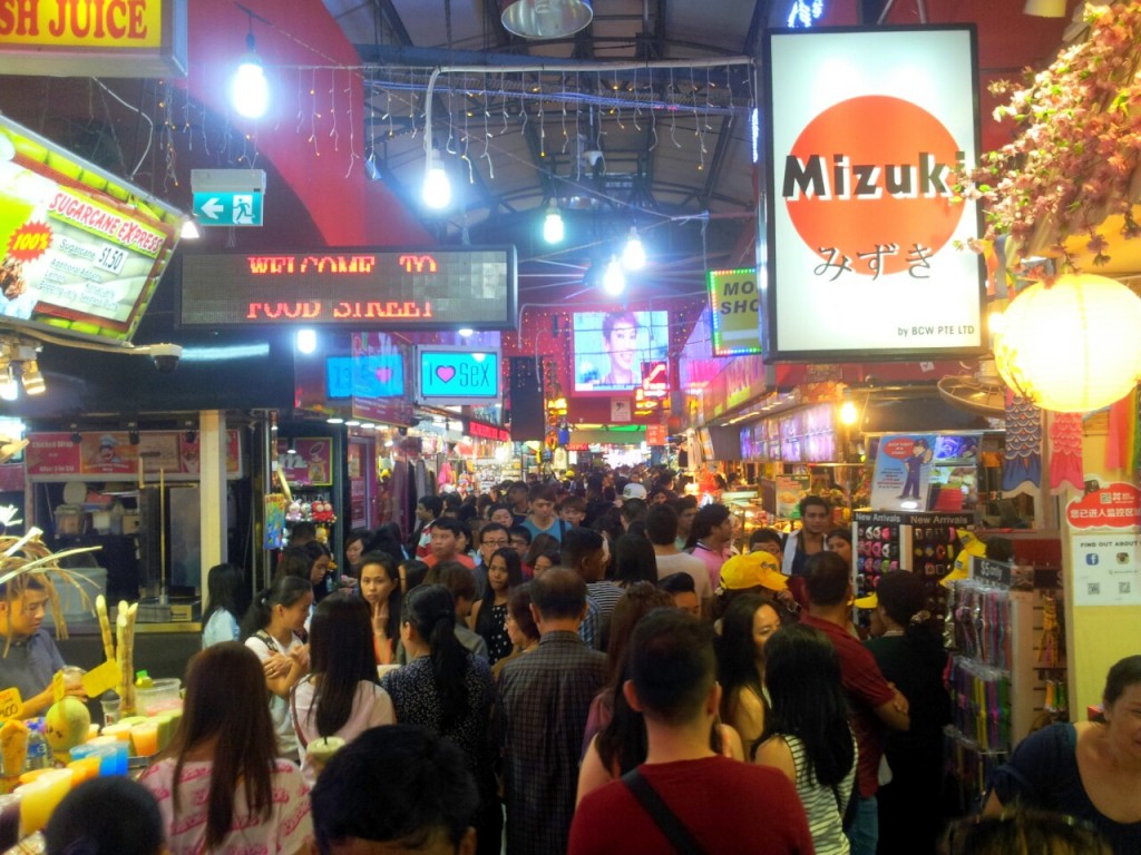 Mercados pedonais de Bugis Street, Singapura