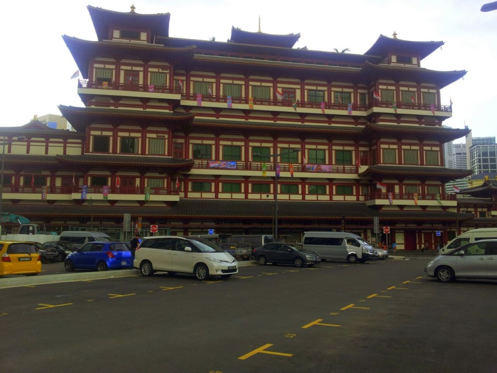 Mega edifício do Buddha Tooth Relic Temple and Museum