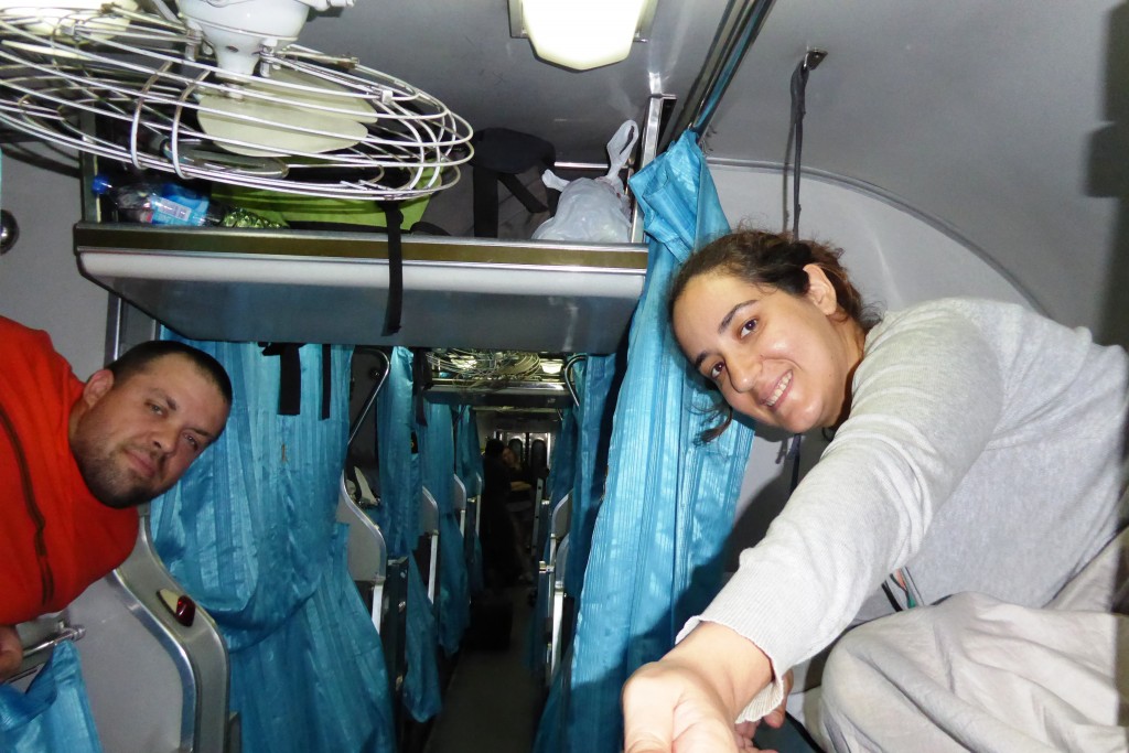 Sleeper train from Ayutthaya to Chiang Mai