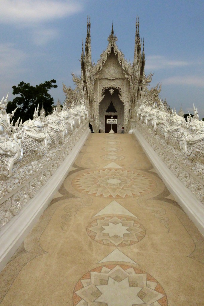 White Temple em Chiang Rai na Tailândia