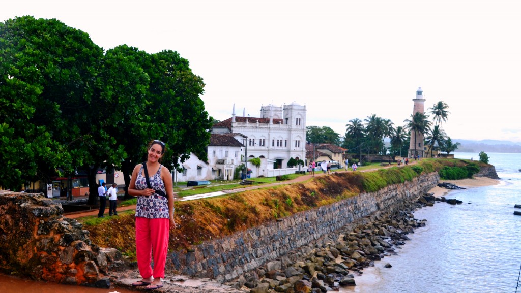 O forte de Galle no Sri Lanka
