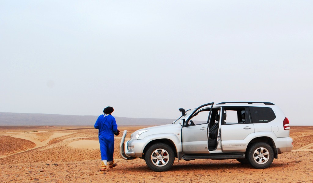 Pelo deserto de Marrocos num Land Cruiser Prado